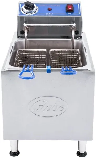 Globe PF10E 10 lb Electric Countertop Fryer