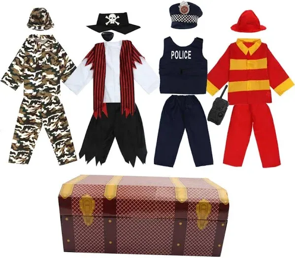 Boys' Dress Up Trunk Costume Set