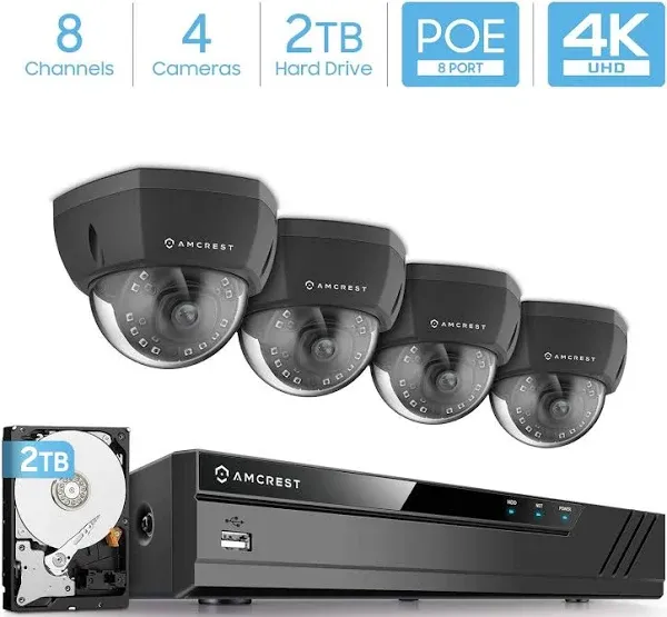 Amcrest 4K 8CH Security Camera System