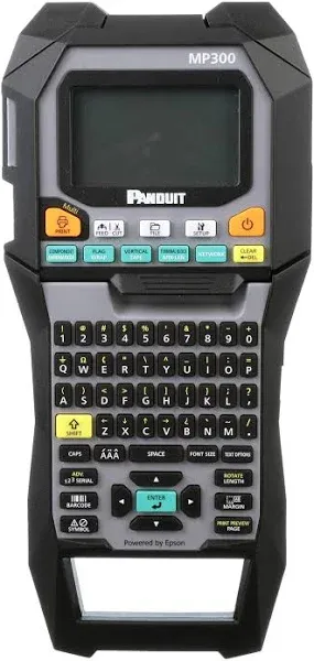 Panduit PXE MP300 Mobile Label Printer w/Carrying Case, Accessories ~STSI