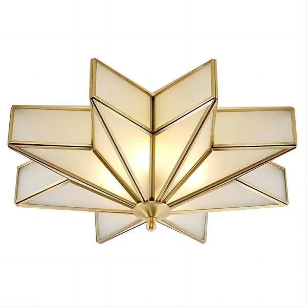 LightUlife 19.5 Inch Star Ceiling Light