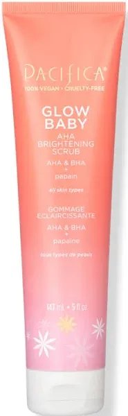 Pacifica Glow Baby AHA Brightening Scrub -- 5 fl oz