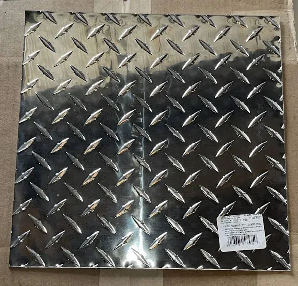 M-d Building Products 1 ft. x 1 ft. Diamond Tread Weight Aluminum Sheet