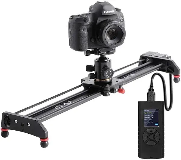 GVM Professional Video Aluminum Alloy Motorized Camera Slider