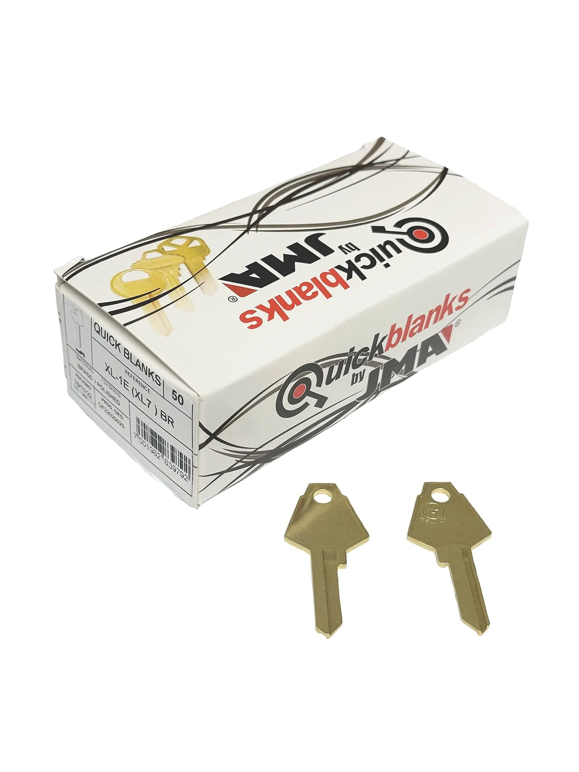 JMA XL1E Key Blank for XL Lock XL7, 50 Pack