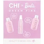 CHI x Barbie Dream Pink Hair Care Shampoo, Conditioner &amp; Thermal Spray Boxed Set