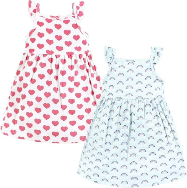 Hudson Baby Girls Cotton Dresses