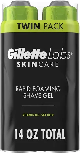 Gillettelabs Shave Gel, Rapid Foaming - 198 g