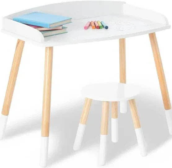 Wildkin Modern Study Desk and Stool Set