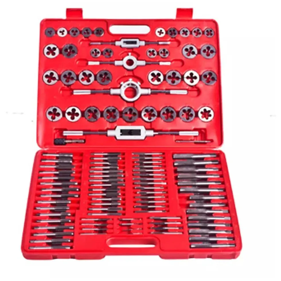 110 Pcs Tap & Die Tool Set