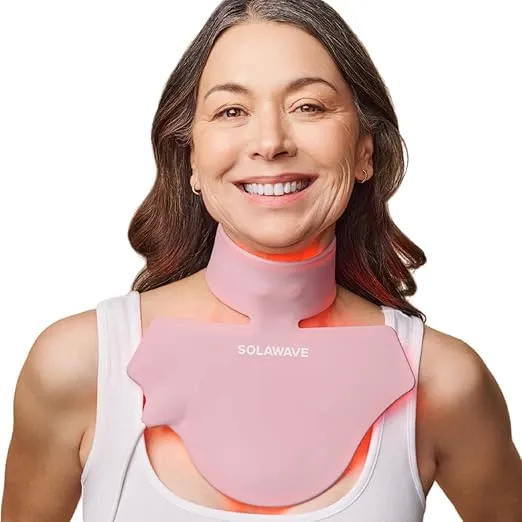 Solawave Neck & Chest Rejuvenating Red Light Therapy Mask