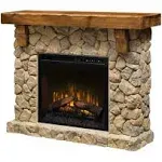 Dimplex - Fieldstone Mantel Electric Fireplace