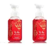 (2) Bath &amp; Body Works TIS THE SEASON 🎅 GENTLE CLEAN Foaming HAND SOAP Lot of 2