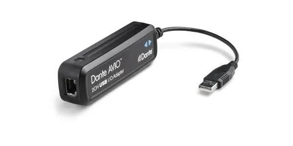 Audinate ADP-USB-AU-2X2 Dante AVIO 2x2 USB I/O Adapter (church owned) CG001B9 | Reverb Canada