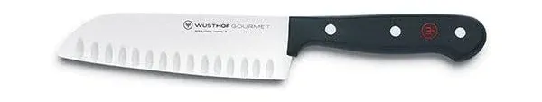 Wusthof Gourmet White 5" Hollow Edge Santoku Knife