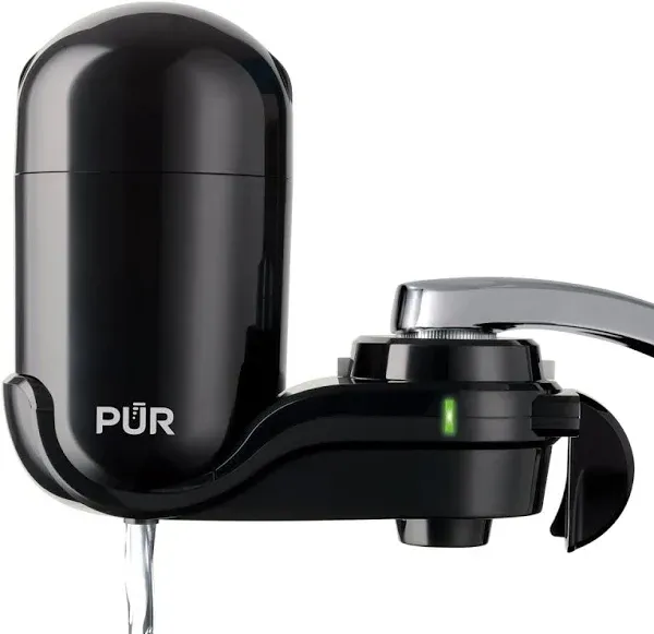 PUR Maxion Advanced Water Faucet Filter System Black Style New Open Box