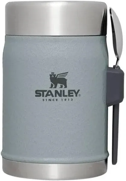 Stanley Classic Legendary Classic Food Jar + Spork 14Oz Hammertone Green