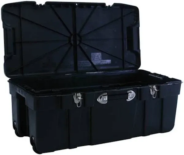 J TERENCE THOMPSON G-1 Mobile Storage Trunk,Black,PP<wbr/>,14 in