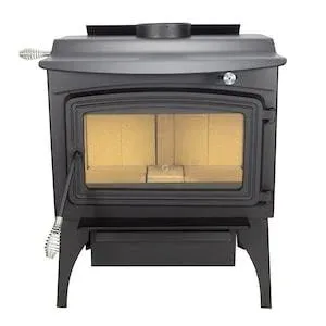 Pleasant Hearth 2,200 sq. ft. EPA Certified Wood Stove with Legs