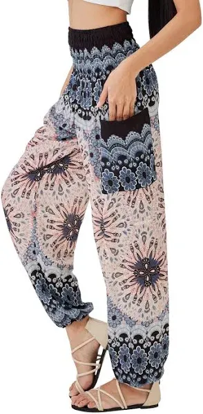 Boho Pants for Women - Hippie Harem Pants Women - Womens Yoga Pants – Comfy B...