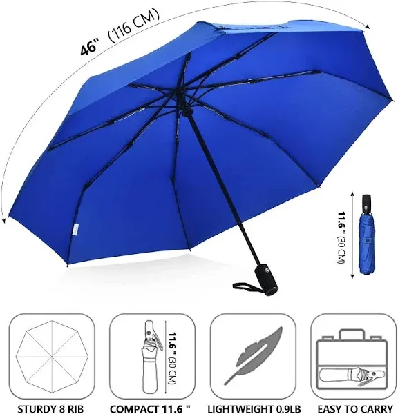 Anntrue Windproof Travel Umbrella