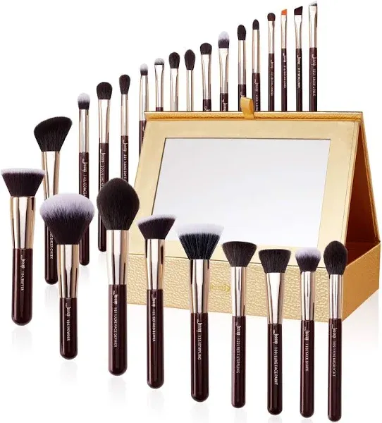 Makeup Brush Set, T285, 25 pcs+storage Case - Jessup