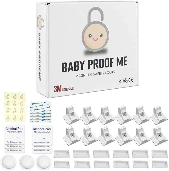 Baby Proof Me Magnetic Cabinet Locks