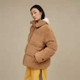 Veste matelass�e Emmalyn marron