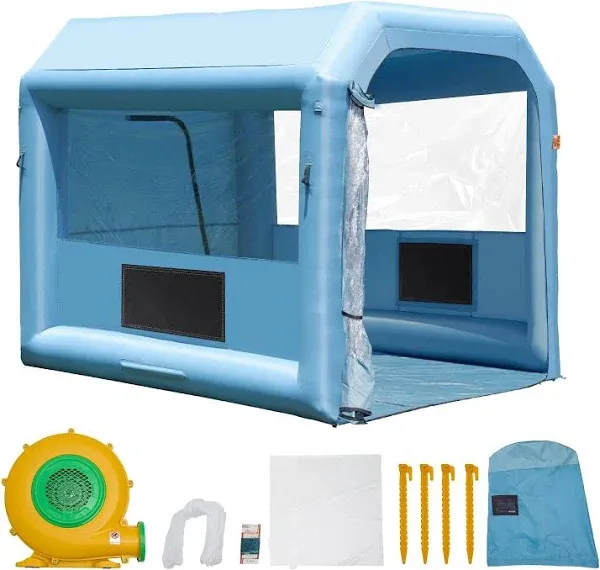 VEVOR Inflatable Paint Booth, Small Furniture Painting