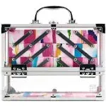 Caboodles Watercolor Neat Freak Cosmetic Train Case