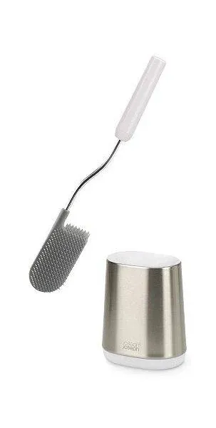 Joseph Joseph Flex Lite Steel Toilet Brush White