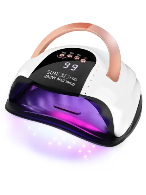 Lke UV Lamps for Gel Nails, 268w UV Nail Lamp, LED Nail Lamp with Automatic ...