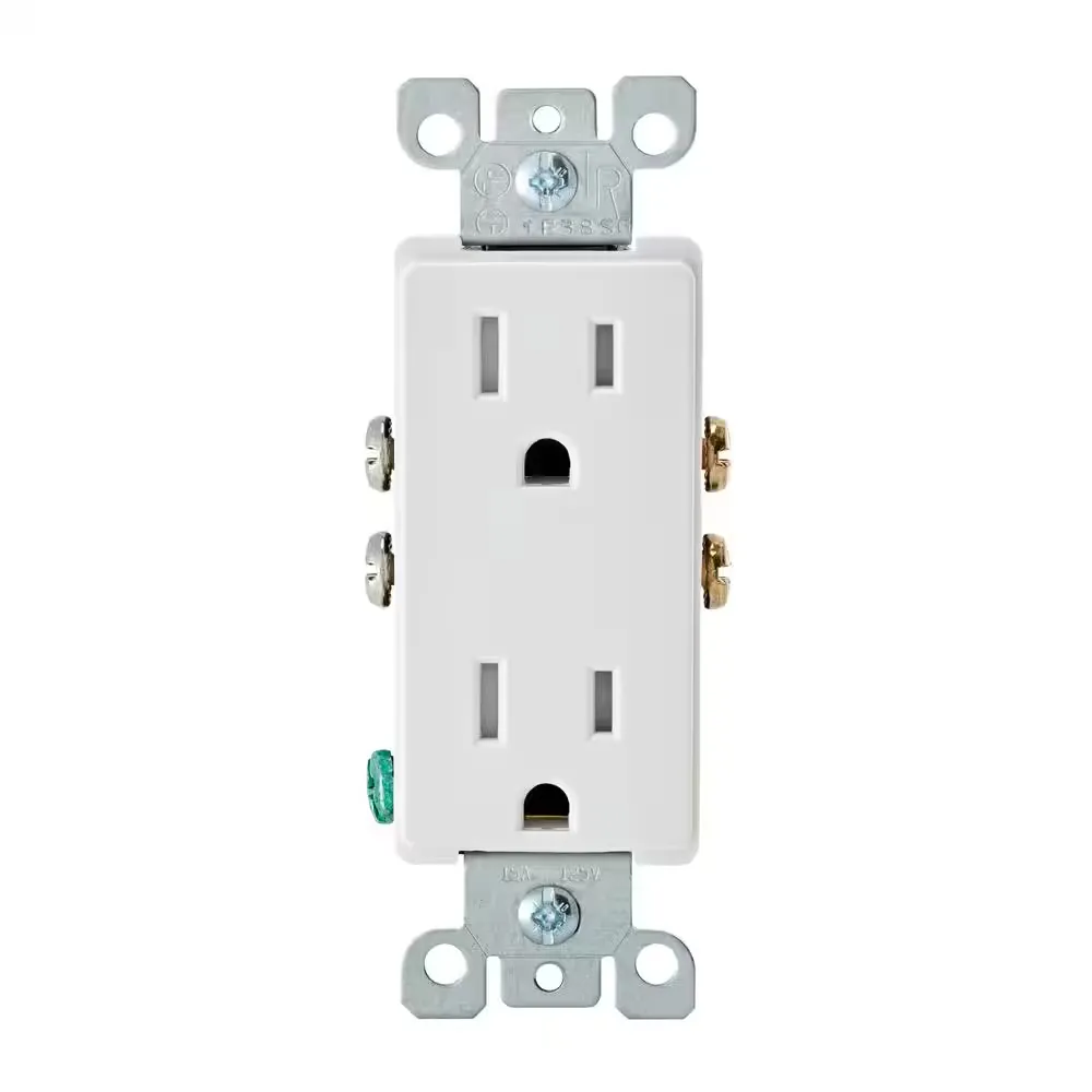 Leviton Decora Duplex Tamper Resistant Outlet