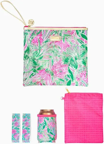 Lilly Pulitzer Beach Day Pouch - Coming in Hot