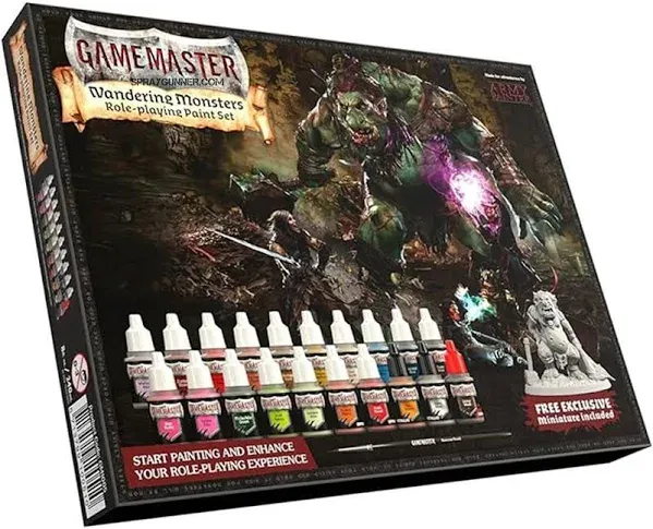 Gamemaster The Wandering Monsters Paint Set