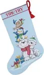 Dimensions Counted Cross Stitch Kit Stocking Stack of Critters