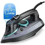 1700 Watt Steam Iron with Digital LED Screen Ceramic Coated Soleplate Anti-Drip