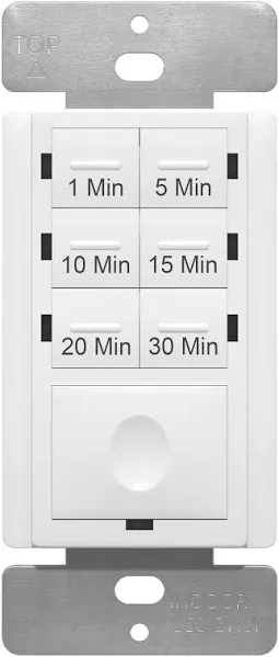 Enerlites Countdown Timer Switch Bathroom Fans