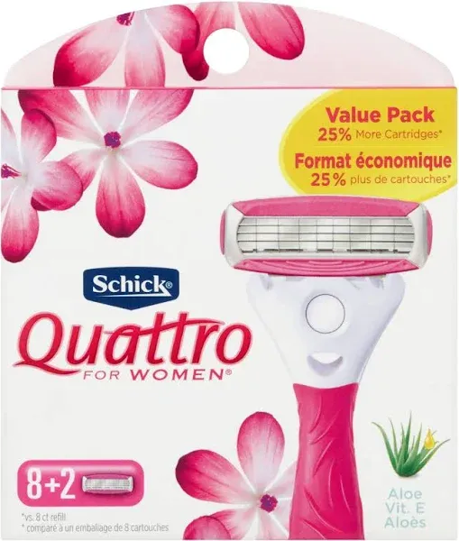 Schick Quattro for Women 6 Refills