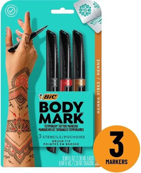 BIC BodyMark Temporary Tattoo Marker