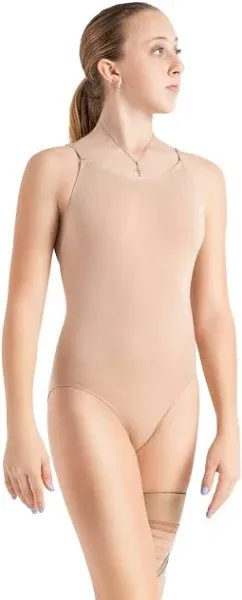 Capezio Women's Seamless Camisole Leotard with Transitions Straps