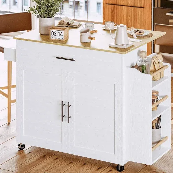 Ironck Kitchen Island with Storage