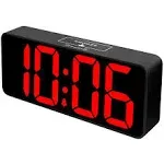 DreamSky Large Digital Alarm Clock Big Numbers for Seniors & Visually Impaired 9 Inche