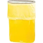 Yellow Flings Pop Up Trash Bin