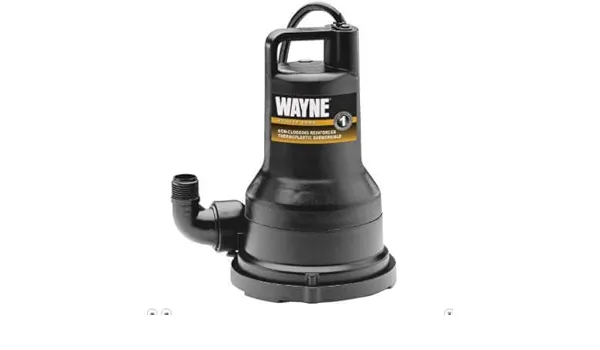 WAYNE 1/2-HP 115-Volt Plastic Submersible Utility Pump