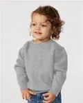 Rabbit Skins 3317 - Toddler Fleece Sweatshirt White 4T