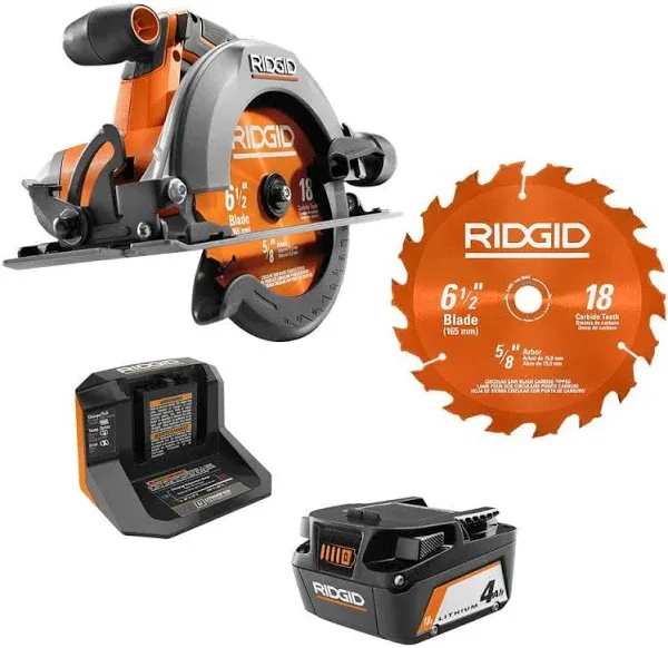 RIDGID R8655B 165mm Circular Saw - Tool Only