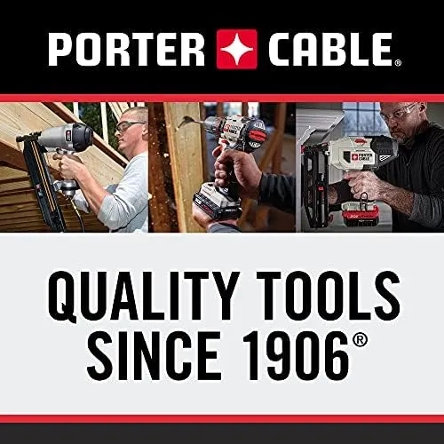 PORTER-CABLE PCCK617L6 20V MAX* Lithium Ion 6-Tool Combo Kit with Free USB Devic