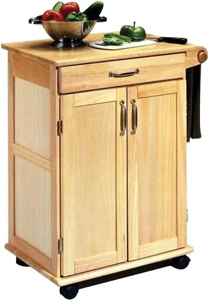 Home Styles Paneled Door Kitchen Cart 5040-95