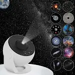 Galaxy Projector, 12 in 1 Planetarium Star Projector Realistic Starry Sky Night 